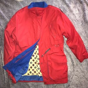 Vintage London Fog block color utility jacket